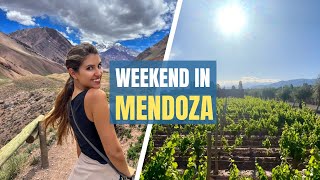 Weekend in Mendoza GUIDE   What to do in Mendoza Argentina [upl. by Anuayek]