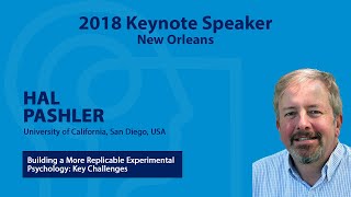 Hal Pashler Psychonomic Society 2018 Annual Meeting Keynote Address [upl. by Alue]