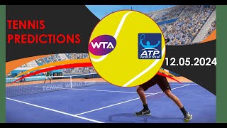 Tennis Predictions TodayATP RomeWTA RomeTennis Betting TipsTennis Preview [upl. by Synned]