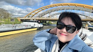 🚢🚢🚢🚢🚢 2024 Rhine River Cruise from Zurich to Amsterdam Beautiful Journey [upl. by Meldoh956]