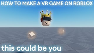 UPDATED Basic Roblox VR Scripting Tutorial [upl. by Asilegna69]