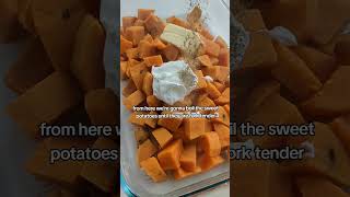 Loaded Sweet Potato Casserole  Homebody Eats [upl. by Karmen]