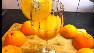 Homemade DIY freshly squeezed orange juice recipe [upl. by Aekim]