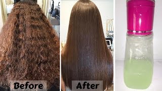 DIY Hair Serum  Get Frizz Free Shiny amp Soft Hair Instantly  Get Rid Of Damaged Hair [upl. by Haidabo]