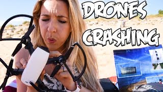 5 Drones Crashing in 2017 [upl. by Ahsaf]