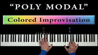 POLY MODAL IMPROVISATION with the Melodic minor Modes [upl. by West]