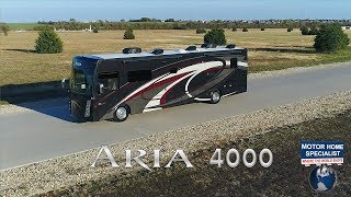 Thor Motor Coach Aria 4000  Sleeps 10 2 Baths Bunks Power Loft 2018 2019 at MHSRVcom [upl. by Frick]