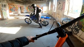 WHEELIES IN ABANDONED MILITARY BASE [upl. by Naved]