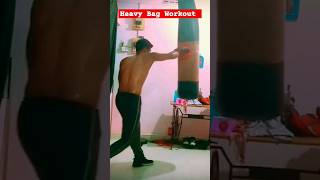 Heavy Bag Workout At Home😱🥶boxing heavybagworkout [upl. by Nirrep264]