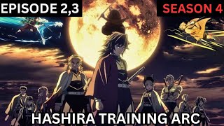 Demon Slayer Season 4 Episode 23 Explained in Hindi  Demon Slayer Hashira training Arc Explained [upl. by Agate159]