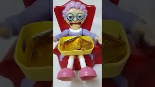 🌈chocolate barin grannys platesatisfying shortvideo yummy chocolatebar grannygreedy [upl. by Judson]