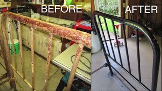 Restoring Antique Bed Frames  Part 2 [upl. by Notned]