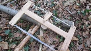 Fabrication dun bucksaw traditionnelle durable [upl. by Yovonnda354]