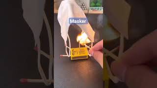 gas udara dari masker kreasidarikertas diy [upl. by Etnoved]