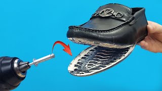 Practical invention Top 5 smart shoe repair methods that will help you reach level 100 Master [upl. by Eilsehc]