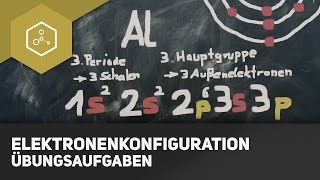 Übungsaufgaben zur Elektronenkonfiguration [upl. by Regazzi90]