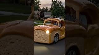 A car like a leaf of bread AI Fantesy [upl. by Lodhia]