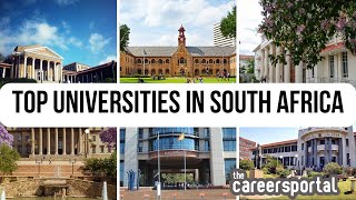 Top Universities In South Africa  Careers Portal [upl. by So]