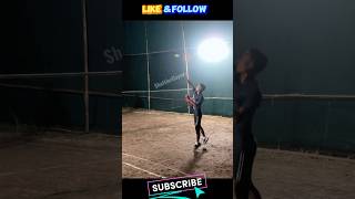 Exceptional MatchOutdoor Badminton Doubles Matches match badmintongame shortsfeed racket [upl. by Enogitna364]