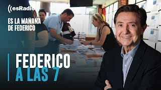 Federico a las 7 Todos pendientes al voto en el extranjero [upl. by Ynnej389]