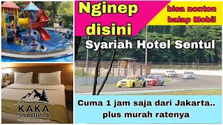 Syariah Hotel Sentul nginep 300 ribuan bisa nonton balap mobil disirkuit [upl. by Rabkin789]