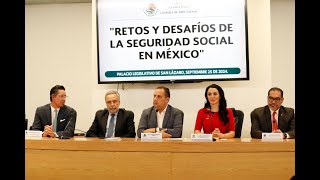 Foro Retos y desafíos de la seguridad social en México [upl. by Borgeson]