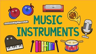 Music Instruments Song for Children 27 Instruments [upl. by Manoff557]