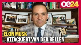 geraldgrosz  Elon Musk attackiert Van der Bellen [upl. by Jackqueline]