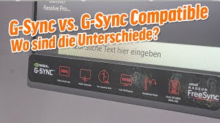 Adaptive Synchronisation GSync Compatible vs GSync [upl. by Denis967]