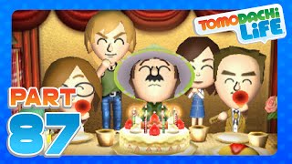 Tomodachi Life  Part 87  Luigis Birthday 3DS [upl. by Llenram]