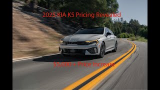 2025 KIA K5 Price Revealed  Over 5K Price Increase [upl. by Danaher599]