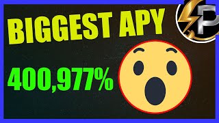 The BIGGEST APY Crypto Yet  OVERPOWERED [upl. by Hesky]