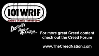 Creed WRIF Radio Interview 19971998 [upl. by Htebazileyram]