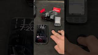 SRAM AXS Wireless Blips controlling a Wahoo Elemnt BOLT 2 [upl. by Zahavi]