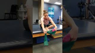 Ankle Inversion with Theraband [upl. by Casimire]