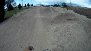 gopro bmx footage at Lakeview bmx park in Nampa Id [upl. by Radek763]