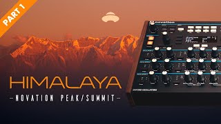 Novation PeakSummit synth patches  Himalaya Part 1 [upl. by Ricker]