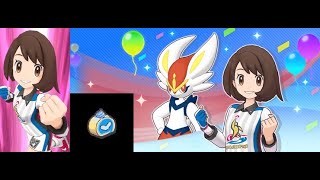 ¡SHOWCASE Gloria y Cinderace rol EX Apoyo  Mas Determinación  Triple TiposPokémon Masters EX [upl. by Llenahs]