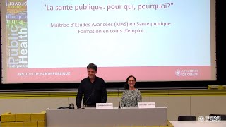 La santé publique pour qui pourquoi  Masterclass publique 2742023 [upl. by Sneve]