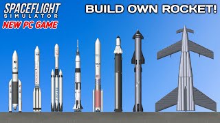 Spaceflight Simulator Pc Version  Build Launch amp Explore [upl. by Myrna]