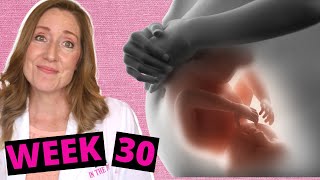 Pregnancy Week 30  What to Expect in Your Third Trimester [upl. by Alimrahs830]