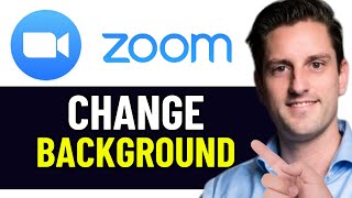 HOW TO CHANGE BACKGROUND IN ZOOM APP 2024 FULL GUIDE [upl. by Batory]