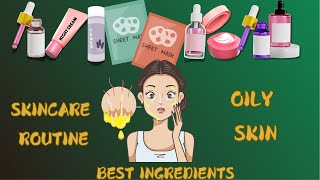 Top 5 Skincare Ingredients For Oily skin [upl. by Lindahl]