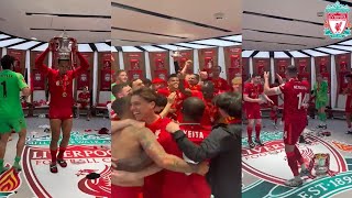 Liverpool Dressing Room Celebrations After Winning The FA Cup Final [upl. by Edva411]