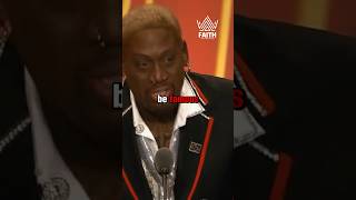 Dennis Rodman HOF speech  rodman halloffame nba basketball chicagobulls sports [upl. by Anuska848]