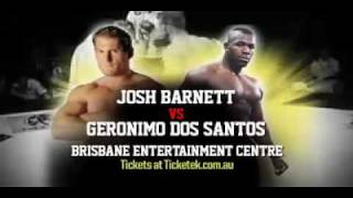 Josh Barnett vs Geronimo Dos SantosImpact FC [upl. by Olecram915]