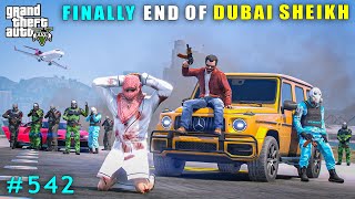 Michael Ends Dubai Sheikh With Bodyguards  Gta V Gameplay [upl. by Schaper]