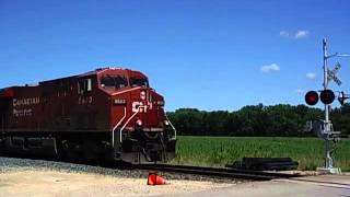 CP Rail train horn [upl. by Llennahc]