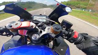 Teaser  Yamaha R25 V1 Vs Yamaha R25 V2  Highspeed Corner  POV [upl. by Austreng445]