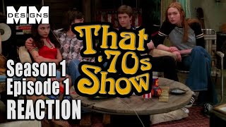 THAT 70S SHOW S01 E01  First Time Watching Reaction  MM Designs that70sshow [upl. by Imaj]